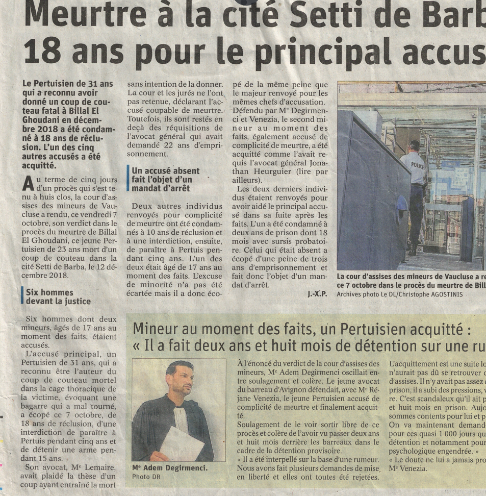 Article de presse